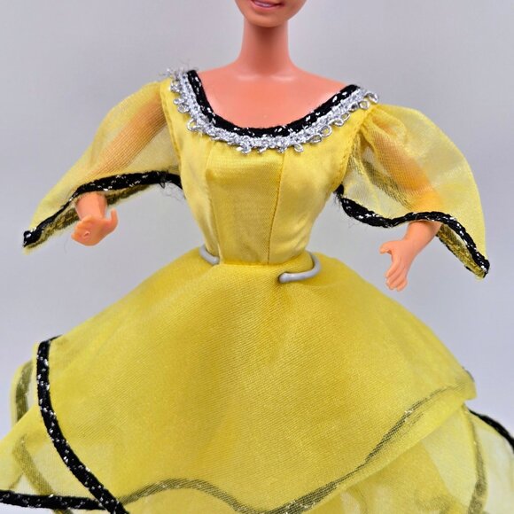 Vintage Barbie Doll Marie Osmond Superstar Starlight Night Yellow Dress 1977 982 - Picture 2 of 12